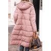 imagePRETTYGARDEN Womens 2025 Winter Fashion Clothes Oversized Shearling Fleece Long Coats JacketsPink
