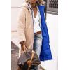 imagePRETTYGARDEN Womens 2025 Winter Fashion Clothes Oversized Shearling Fleece Long Coats JacketsRoyal Blue