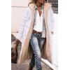 imagePRETTYGARDEN Womens 2025 Winter Fashion Clothes Oversized Shearling Fleece Long Coats JacketsWhite