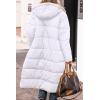 imagePRETTYGARDEN Womens 2025 Winter Fashion Clothes Oversized Shearling Fleece Long Coats JacketsWhite