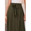 imagePRETTYGARDEN Womens Wide Leg Work Pants Business Casual High Waisted Loose Palazzo Trouser Summer ClothesArmy Green