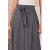imagePRETTYGARDEN Womens Wide Leg Work Pants Business Casual High Waisted Loose Palazzo Trouser Summer ClothesDark Grey