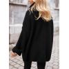 imagePRETTYGARDEN Oversized Sweaters for Women 2025 Chunky Turtleneck Sweater Fall Clothes Long Sleeve Tops Winter ClothingBlack