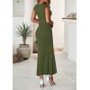 imagePRETTYGARDEN Skirt Sets Women 2 Piece Outfits Summer Outfits 2025 Going Out Crop Tops Long Maxi Skirts Beach Vacation ClothesArmy Green