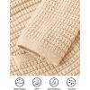 imagePRETTYGARDEN Women Knit Cardigan Sweaters Fall Fashion Long Sleeve Open Front Button Down Trendy Casual Jacket Winter ClothesBeige