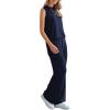 imagePRETTYGARDEN Womens 2 Piece Lounge Set 2025 Summer Casual Loose Tank Top Wide Leg Pants Matching Travel Outfits TracksuitNavy
