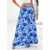 imagePRETTYGARDEN Womens 2025 Summer Flowy Wide Leg Palazzo Pants Dressy Casual Elastic High Waisted Pockets Boho Beach TrousersFloral Blue