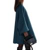 imagePRETTYGARDEN Long Cardigan Sweaters for Women Trendy Fall 2025 Oversized Knit Sweater Jacket Coats Winter Fashion ClothingHaze Blue