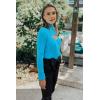 imagePRETTYGARDEN Womens 2025 Fashion Fall Clothes 2 Piece Cutout Tops Long Sleeve Mock Neck Rib Knit Winter Pullover SweaterBlue