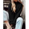imagePRETTYGARDEN Womens Fall Oversized Pullover Sweaters Casual Crewneck Long Sleeve Chunky Cable Knit Tops Winter ClothingBlack