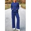 imagePRETTYGARDEN 2 Piece Sets for Women Fall 2025 Sweatsuits Outfits Lounge Matching Hoodie Set Travel Track Suits Winter ClothesRoyal Blue