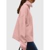 imagePRETTYGARDEN Womens Turtleneck Long Sleeve Sweater 2025 Fall Trendy Loose Fit Casual Tops Chunky Knit Pullover SweatersPink