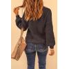 imagePRETTYGARDEN Fall Sweaters for Women 2025 Fashion Long Sleeve Casual Ribbed Knit Winter Clothes Pullover Jumper TopsLight Brown