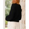 imagePRETTYGARDEN Womens Fall Sweaters 2025 Casual Loose Crewneck Ribbed Long Sleeve Top Knit Pullover SweaterBlack