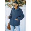 imagePRETTYGARDEN Womens Fashion Winter Coats Sherpa Fleece Faux Fur Shearling Oversized Trendy Jackets Warm Outerwear ClothingBlue