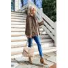 imagePRETTYGARDEN Womens Fashion Winter Coats Sherpa Fleece Faux Fur Shearling Oversized Trendy Jackets Warm Outerwear ClothingCoffee
