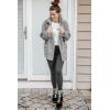 imagePRETTYGARDEN Womens Fashion Winter Coats Sherpa Fleece Faux Fur Shearling Oversized Trendy Jackets Warm Outerwear ClothingGrey