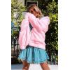 imagePRETTYGARDEN Womens Fashion Winter Coats Sherpa Fleece Faux Fur Shearling Oversized Trendy Jackets Warm Outerwear ClothingPink