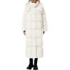 imagePRETTYGARDEN Womens Winter Long Puffer Coats Hooded Zip Up Casual Thickened Down Jackets Trendy Warm Clothes OuterwearBeige