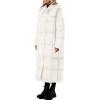 imagePRETTYGARDEN Womens Winter Long Puffer Coats Hooded Zip Up Casual Thickened Down Jackets Trendy Warm Clothes OuterwearBeige
