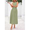 imagePRETTYGARDEN Spring Casual Dresses for Women 2025 Summer Business Work Midi Sleeveless A Line Pleated Cocktail DressMist Green