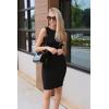 imagePRETTYGARDEN Women Bodycon Midi Dress 2025 Summer Spring Casual Vacation Sundress Fitted Sleeveless Tank DressesBlack
