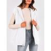 imagePRETTYGARDEN Womens 2025 Fall Spring Vest Casual Sleeveless Hooded Zip Up Jacket Trendy Winter Coat OuterwearWhite
