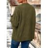 imagePRETTYGARDEN Womens 2025 Oversized Cardigan Sweaters Trendy Chunky Knit Long Sleeve V Neck Button Down Fall Winter OutfitsArmy Green