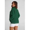 imagePRETTYGARDEN Womens 2025 Spring Fall Fashion Full Zip Up Sweatshirt Long Sleeve Loose Fit Trendy Casual Jacket with PocketsGreen