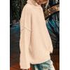imagePRETTYGARDEN Womens Turtleneck Long Sleeve Sweater 2025 Fall Trendy Loose Fit Knit Tops Oversized Pullover SweatersApricot