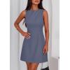 imagePRETTYGARDEN Womens Formal Short Dresses 2026 Summer Sleeveless Boat Neck A Line Elegant Mini Cocktail Party DressDusty Blue