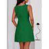 imagePRETTYGARDEN Womens Formal Short Dresses 2026 Summer Sleeveless Boat Neck A Line Elegant Mini Cocktail Party DressGreen