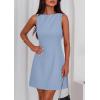 imagePRETTYGARDEN Womens Formal Short Dresses 2026 Summer Sleeveless Boat Neck A Line Elegant Mini Cocktail Party DressLight Blue