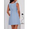 imagePRETTYGARDEN Womens Formal Short Dresses 2026 Summer Sleeveless Boat Neck A Line Elegant Mini Cocktail Party DressLight Blue