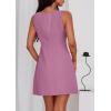 imagePRETTYGARDEN Womens Formal Short Dresses 2026 Summer Sleeveless Boat Neck A Line Elegant Mini Cocktail Party DressPurple
