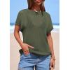 imagePRETTYGARDEN Women 2026 Spring Fashion Sweater Vest Business Casual Tank Top Cap Sleeve Knit Work Shirt Trendy Summer OutfitsGreen