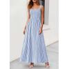 imagePRETTYGARDEN Womens Maxi Striped Dress 2026 Summer Sleeveless Square Neck Smocked A Line Long Flowy Spring Vacation SundressDark Blue Striped