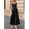 imagePRETTYGARDEN Cocktail Dresses for Women Formal 2026 Summer Sleeveless A Line Long Flowy Spring Wedding Guest Party Midi DressBlack