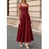 imagePRETTYGARDEN Cocktail Dresses for Women Formal 2026 Summer Sleeveless A Line Long Flowy Spring Wedding Guest Party Midi DressBurgundy