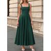 imagePRETTYGARDEN Cocktail Dresses for Women Formal 2026 Summer Sleeveless A Line Long Flowy Spring Wedding Guest Party Midi DressDark Green