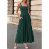 imagePRETTYGARDEN Cocktail Dresses for Women Formal 2026 Summer Sleeveless A Line Long Flowy Spring Wedding Guest Party Midi DressDark Green
