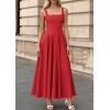 imagePRETTYGARDEN Cocktail Dresses for Women Formal 2026 Summer Sleeveless A Line Long Flowy Spring Wedding Guest Party Midi DressRed