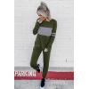 imagePRETTYGARDEN Womens 2 Piece Sets 2026 Long Sleeve Tops High Waisted Sweatpants Lounge Set Fall Fashion Travel OutfitsArmy Green