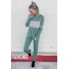 imagePRETTYGARDEN Womens 2 Piece Sets 2026 Long Sleeve Tops High Waisted Sweatpants Lounge Set Fall Fashion Travel OutfitsFruit Green