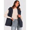 imagePRETTYGARDEN Womens 2026 Fall Spring Vest Casual Sleeveless Hooded Zip Up Jacket Trendy Winter Coat OuterwearNavy