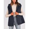 imagePRETTYGARDEN Womens 2026 Fall Spring Vest Casual Sleeveless Hooded Zip Up Jacket Trendy Winter Coat OuterwearNavy