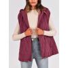 imagePRETTYGARDEN Womens 2026 Fall Spring Vest Casual Sleeveless Hooded Zip Up Jacket Trendy Winter Coat OuterwearWine Red