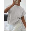 imagePRETTYGARDEN Womens 2026 Spring Sweater Vest Trendy Flower Knit Short Sleeve Cute Pullover Tank Tops Summer Fashion ClothingLight Grey
