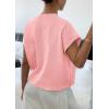 imagePRETTYGARDEN Womens 2026 Spring Sweater Vest Trendy Flower Knit Short Sleeve Cute Pullover Tank Tops Summer Fashion ClothingPink