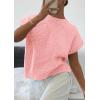 imagePRETTYGARDEN Womens 2026 Spring Sweater Vest Trendy Flower Knit Short Sleeve Cute Pullover Tank Tops Summer Fashion ClothingPink